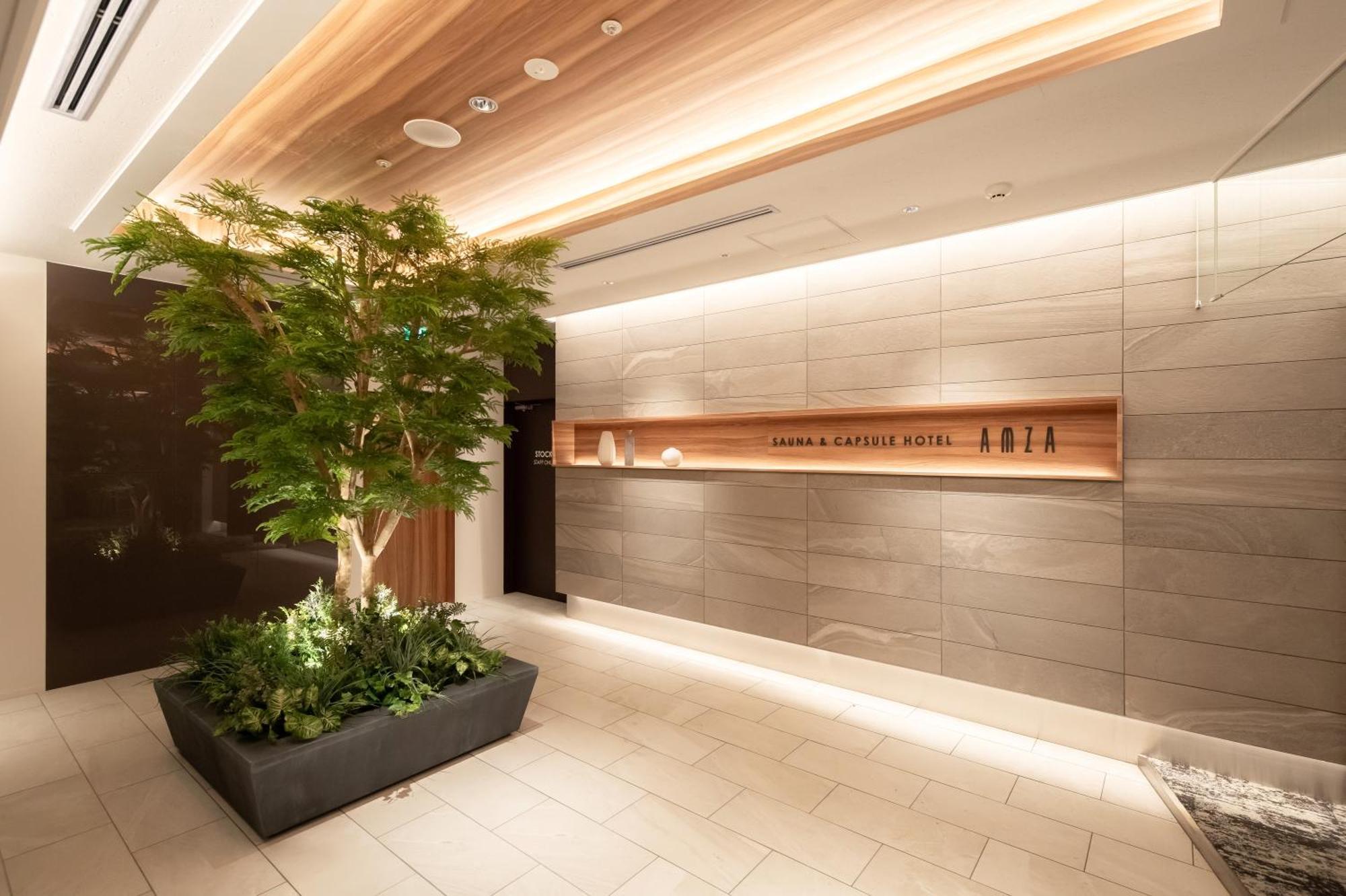 Sauna & Capsule Amza Osaka Exterior foto