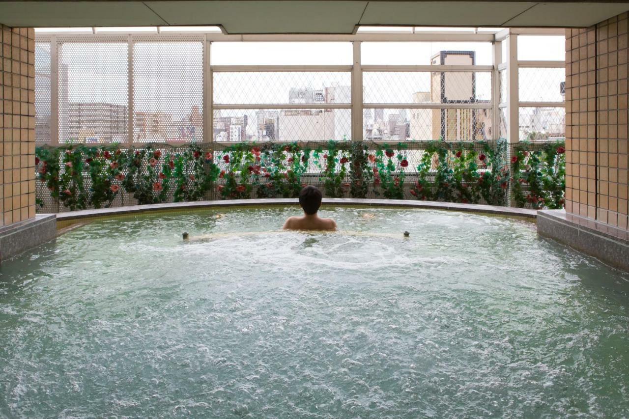 Sauna & Capsule Amza Osaka Exterior foto