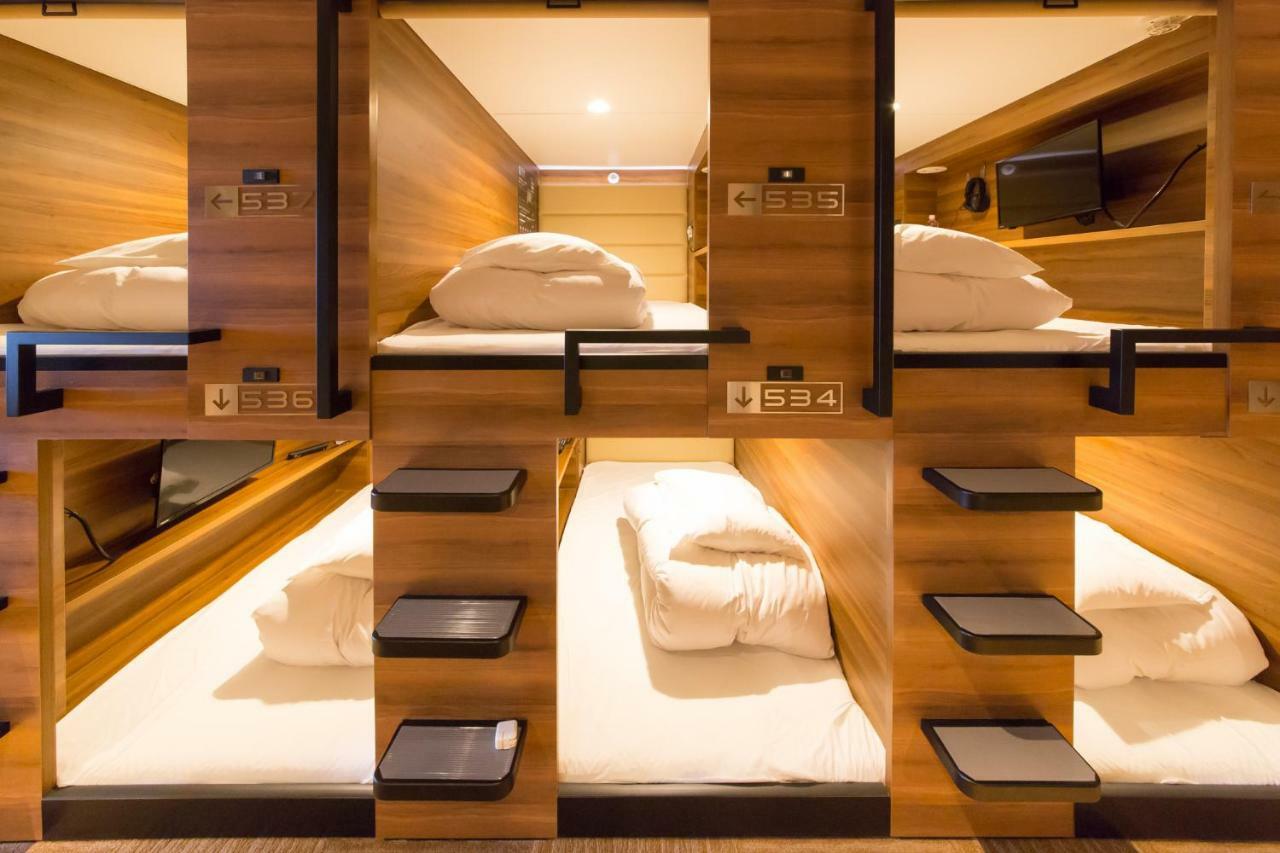 Sauna & Capsule Amza Osaka Exterior foto